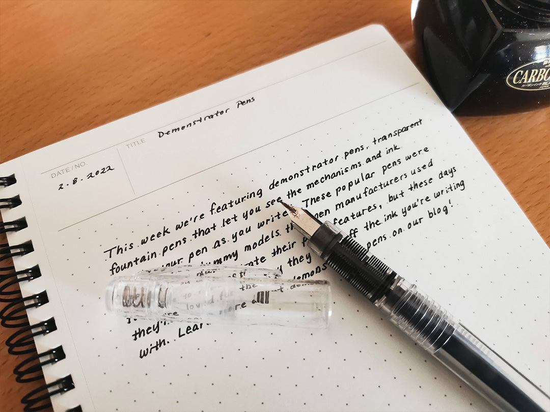 I See Right Through You: Demonstrator Pens