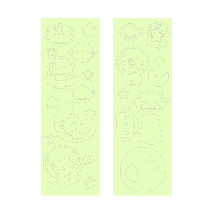Starlight Explorer Glow in the Dark Stickers | Muffin Corner Special Edition