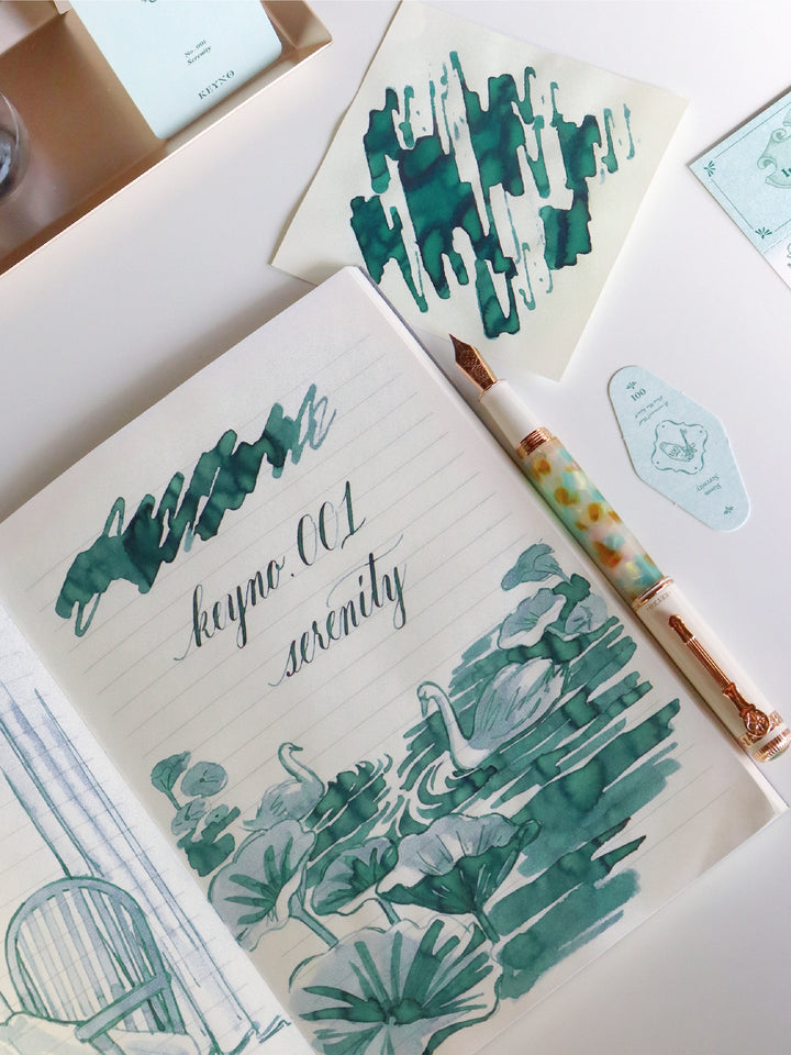 Keyno Stay.tionery Fountain Pen | No. 001 Serenity