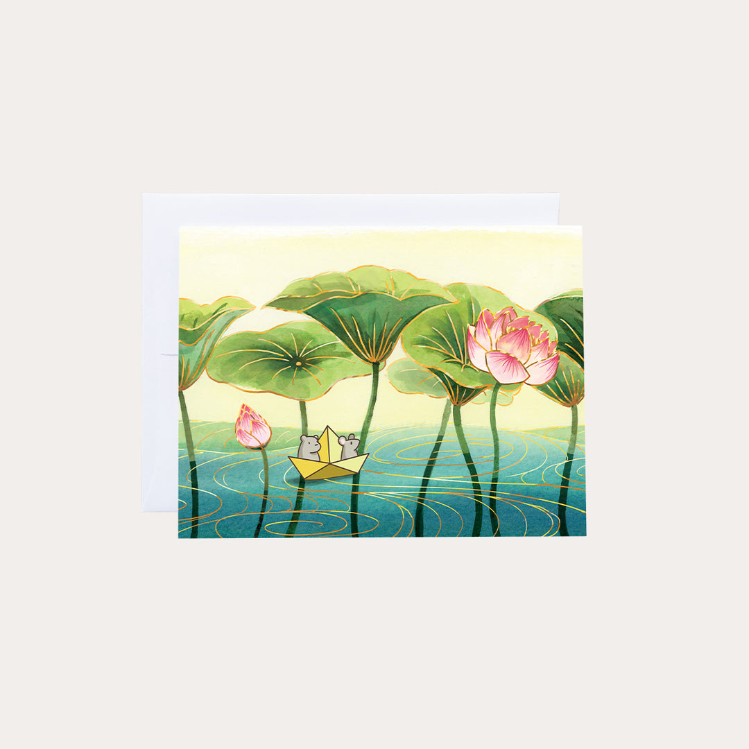 Flowing Friendship | Greeting Card