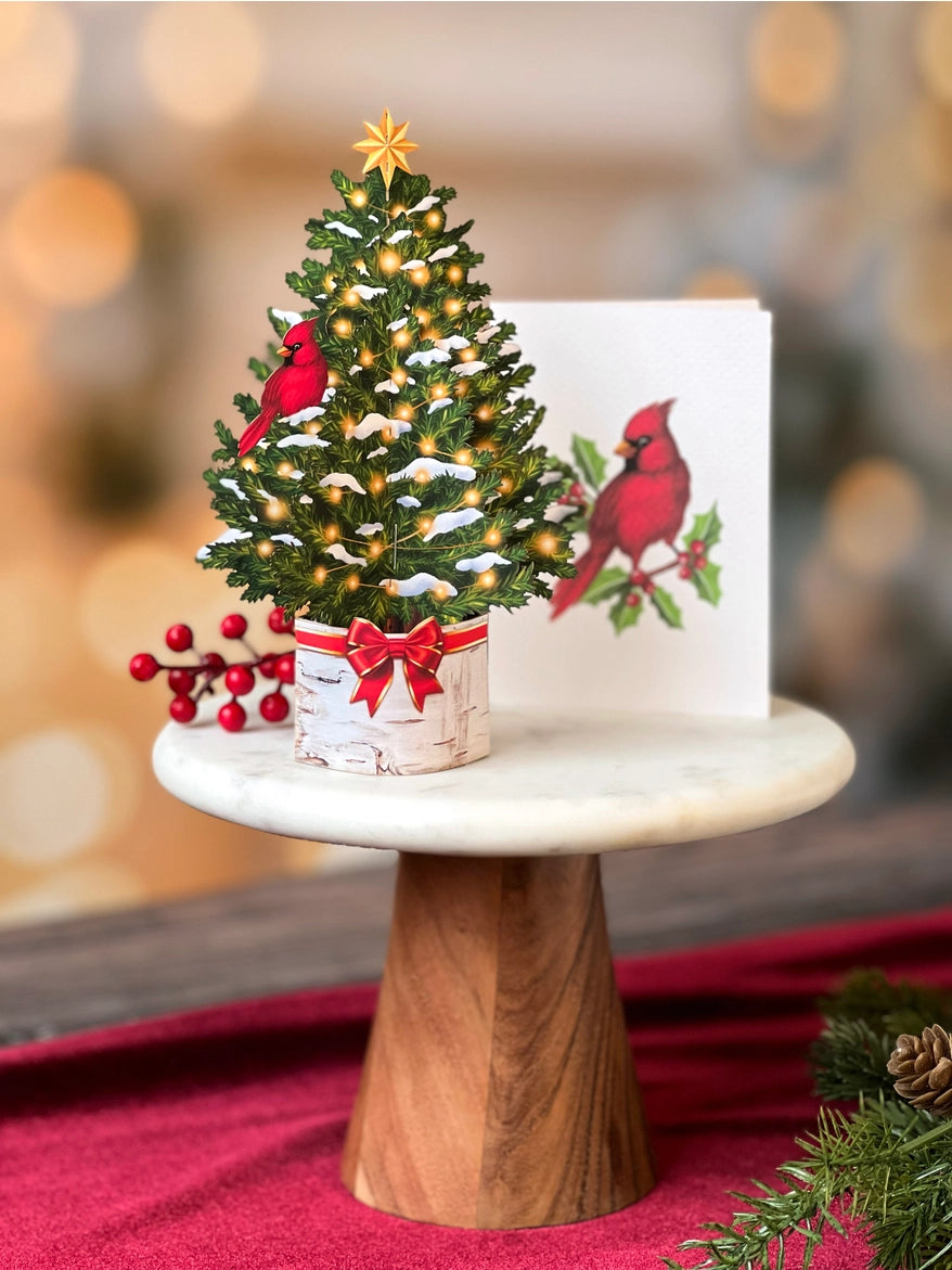 Merry Christmas Tree Mini Pop-Up Card