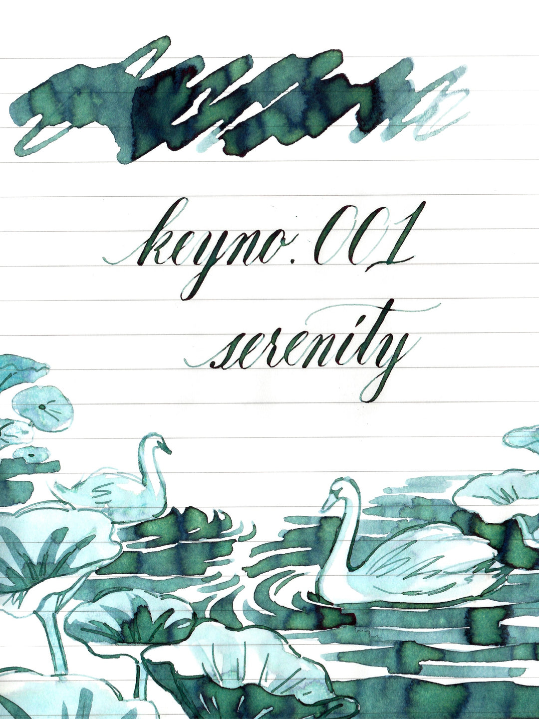 Keyno Stay.tionery Ink | No. 001 Serenity