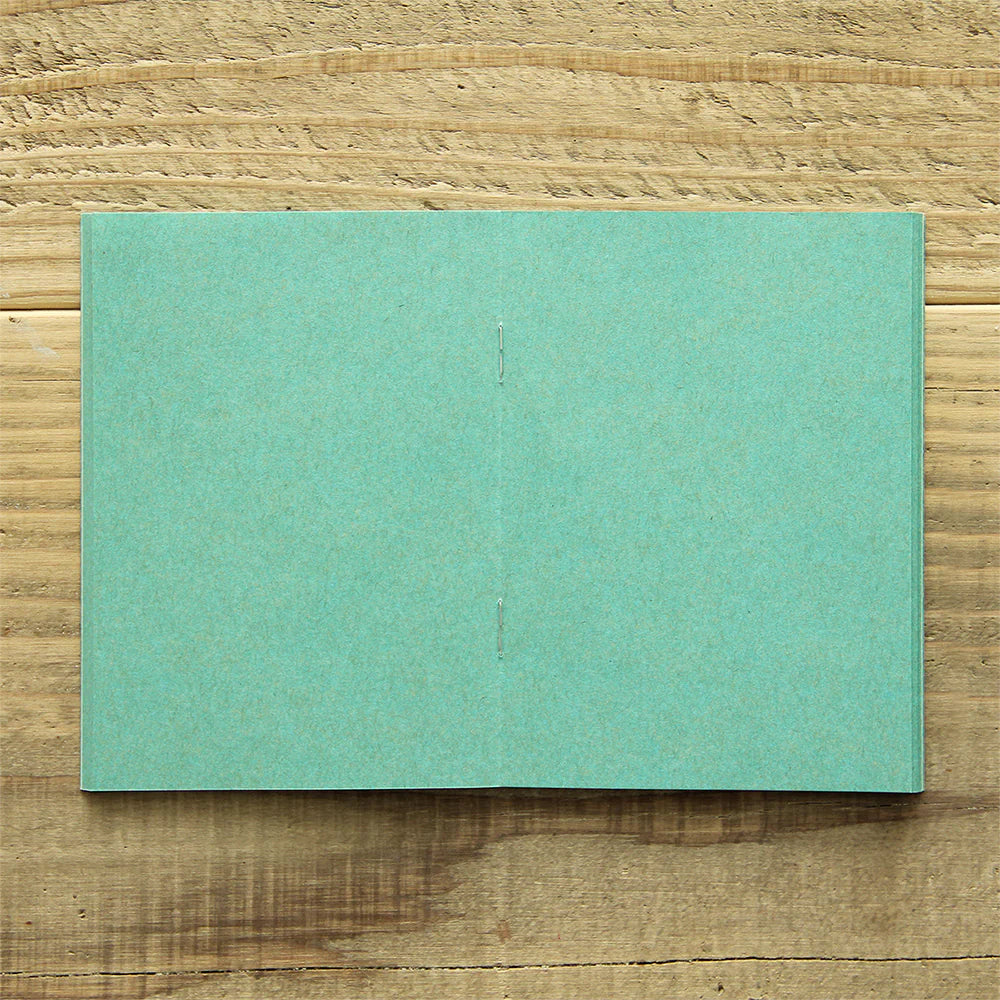 TRAVELER'S FACTORY Original Refill Kraft Turquoise | Passport Size