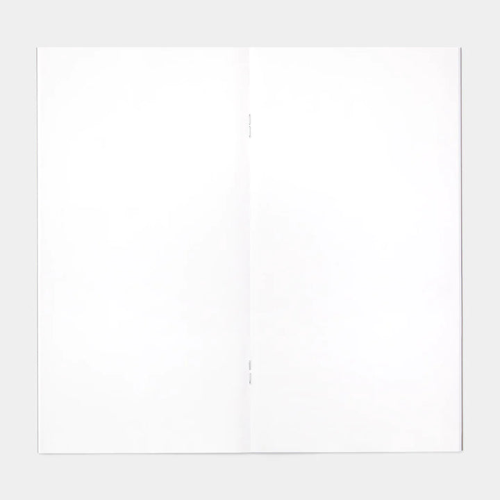 TRAVELER'S FACTORY Short Trip Notebook | White Paper | Regular Size