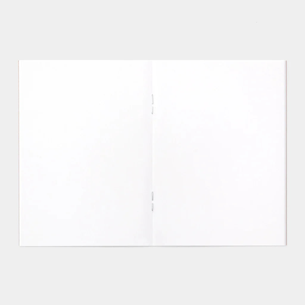 TRAVELER'S FACTORY Short Trip Notebook | White Paper | Passport Size