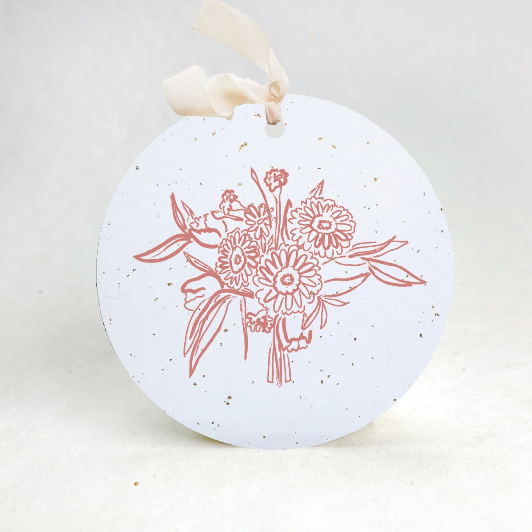 Flower Bouquet Plantable Seed Gift Tags | Set of 3