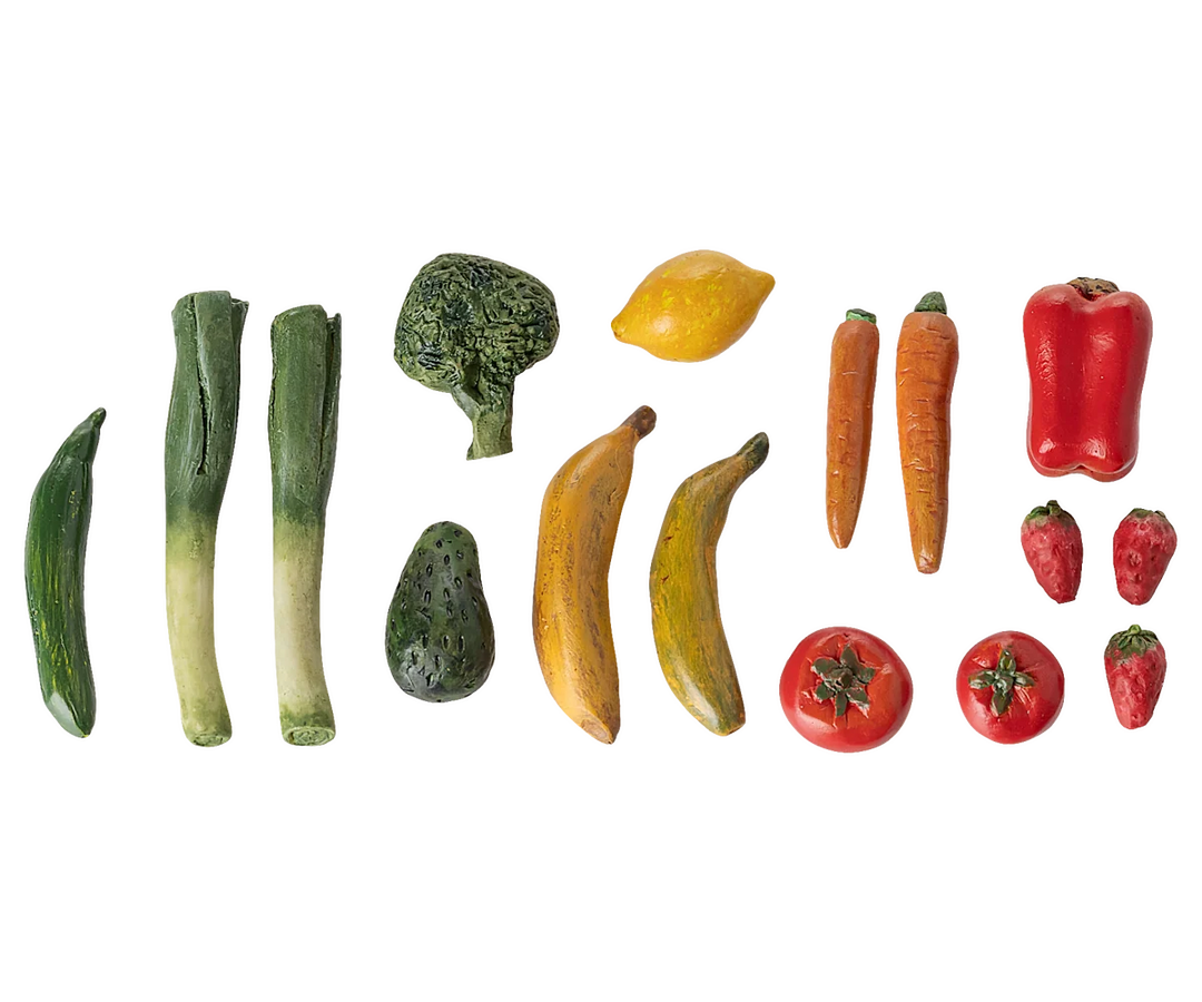 Miniature Fruits and Veggies
