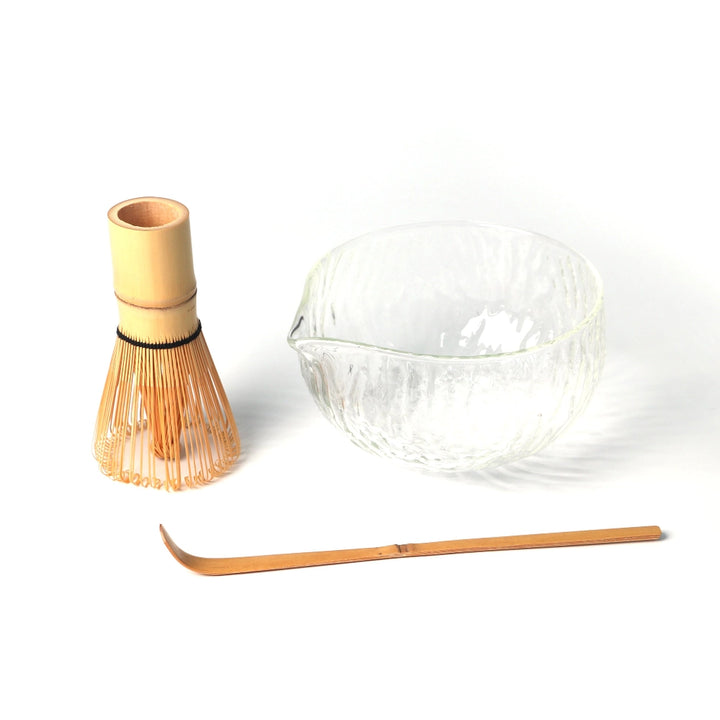 Glass Matcha Bowl Simple Gift Set
