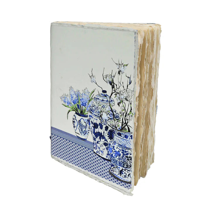 Japanese Vases Parchment Paper Notebook