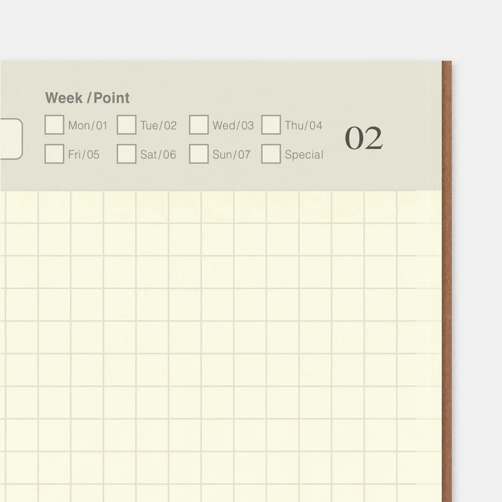 TRAVELER'S notebook 005 Free Diary Daily Planner | Regular Size