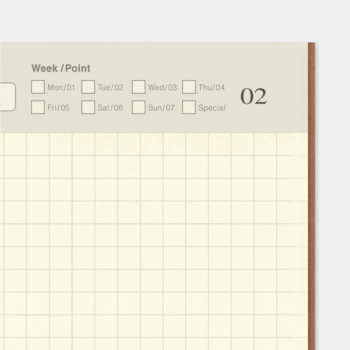 TRAVELER'S notebook 005 Free Diary Daily Planner | Regular Size