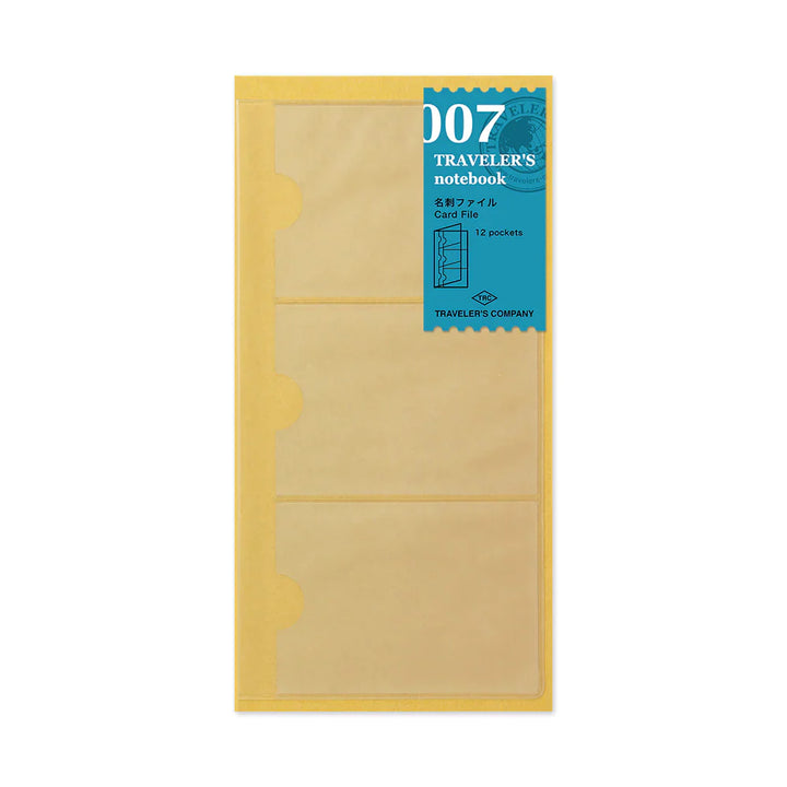TRAVELER'S notebook 007 Card File | Regular Size