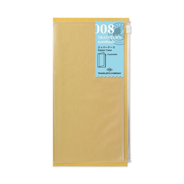 TRAVELER'S notebook 008 Zipper Case | Regular Size