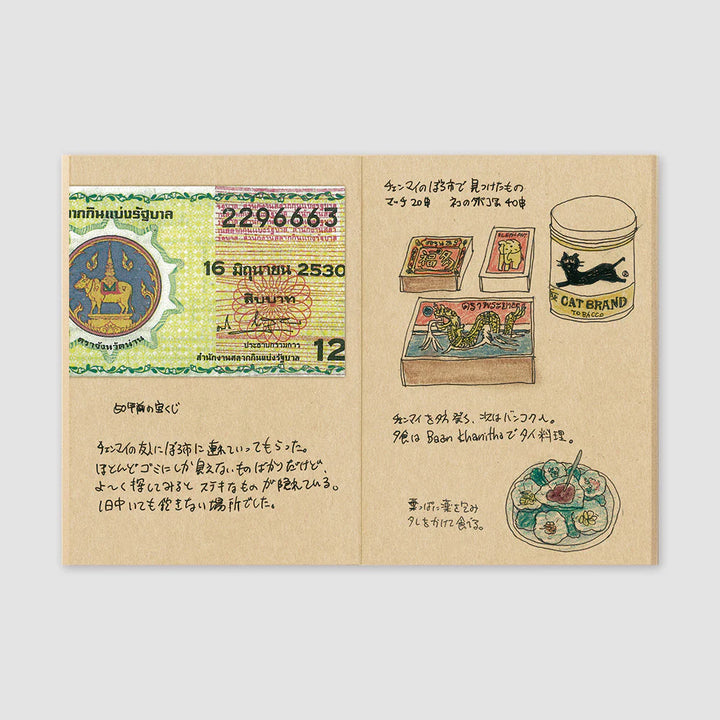 TRAVELER'S notebook 009 Kraft Paper Notebook | Passport Size