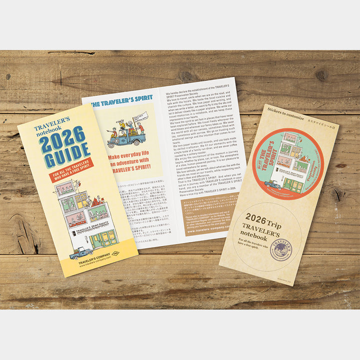 2026 Second Half Traveler's Weekly and Memo Planner | Regular Size | July - December