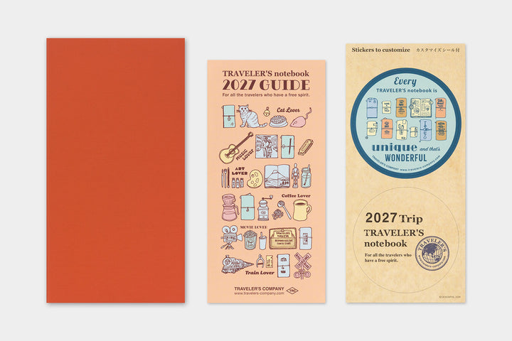 2027 Traveler's Monthly Planner | Regular Size