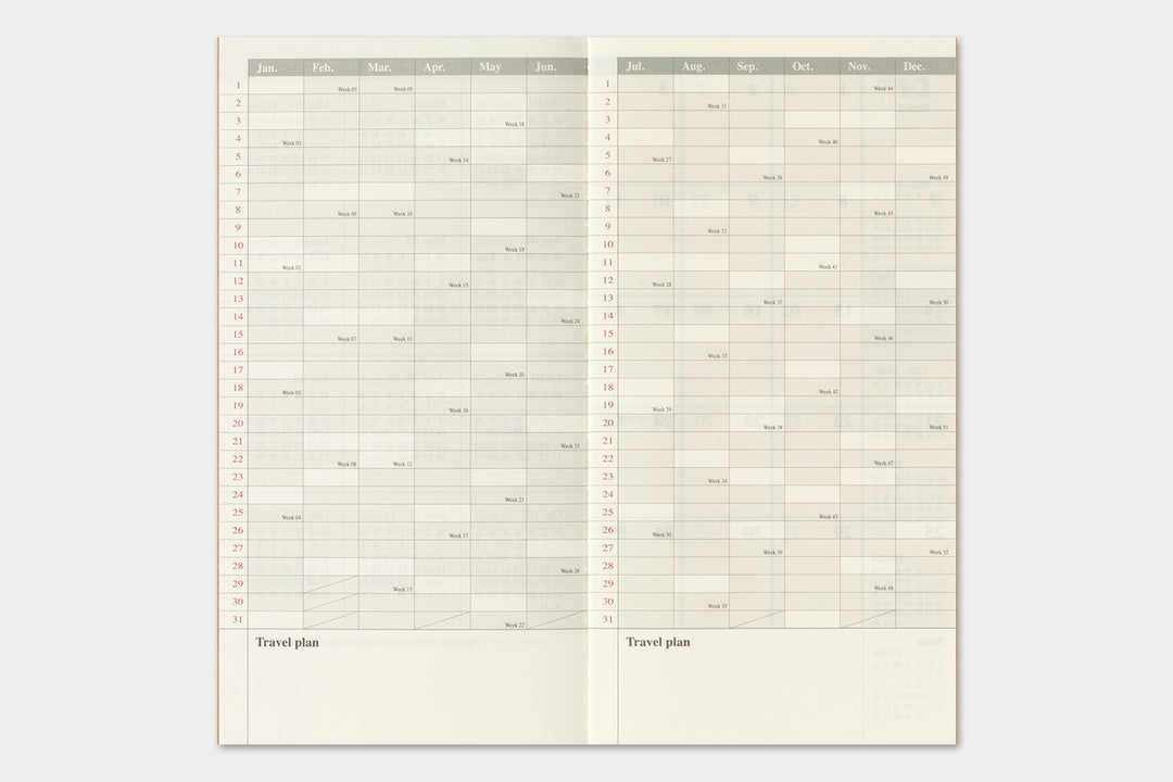 2027 Traveler's Monthly Planner | Regular Size