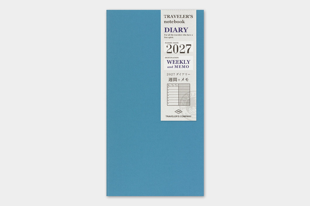 2027 Traveler's Weekly and Memo Planner | Regular Size