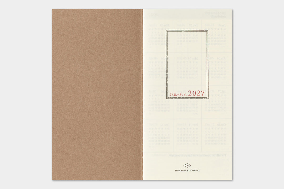 2027 Traveler's Weekly and Memo Planner | Regular Size
