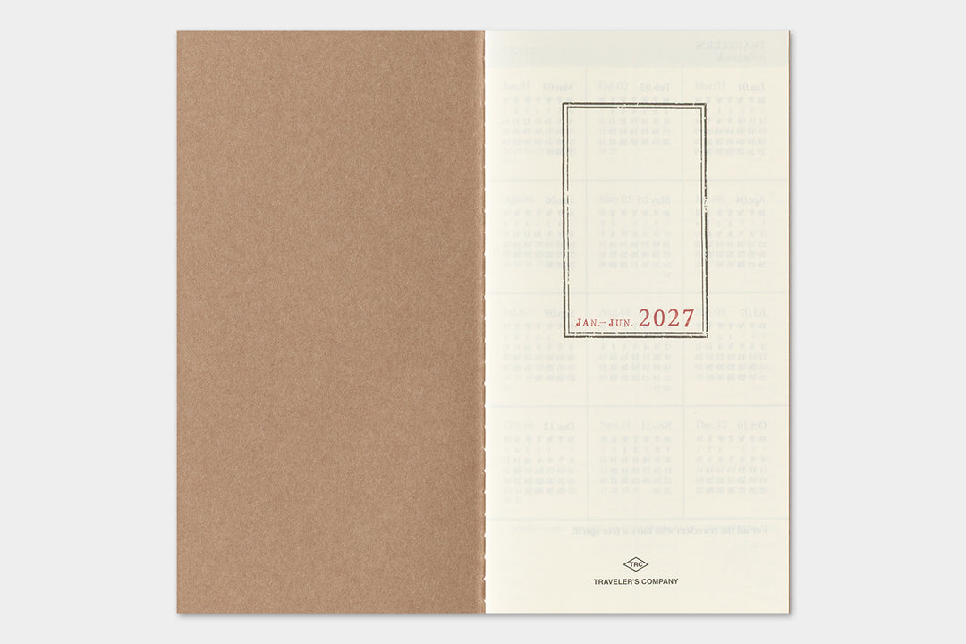 2027 Traveler's Weekly Vertical Planner | Regular Size