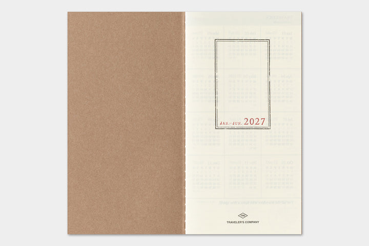 2027 Traveler's Weekly Vertical Planner | Regular Size