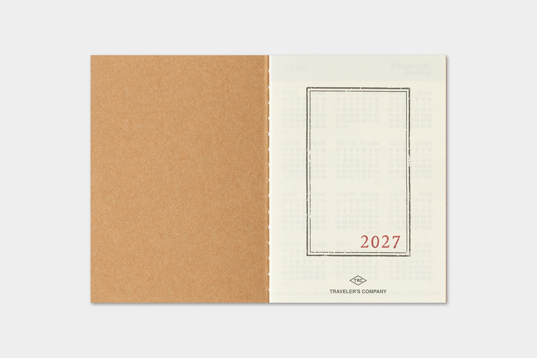 2027 Traveler's Monthly Planner | Passport Size