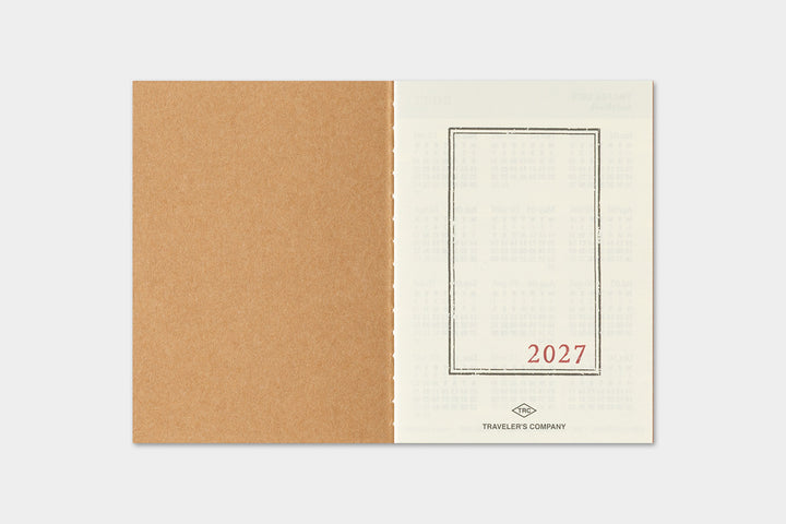 2027 Traveler's Monthly Planner | Passport Size