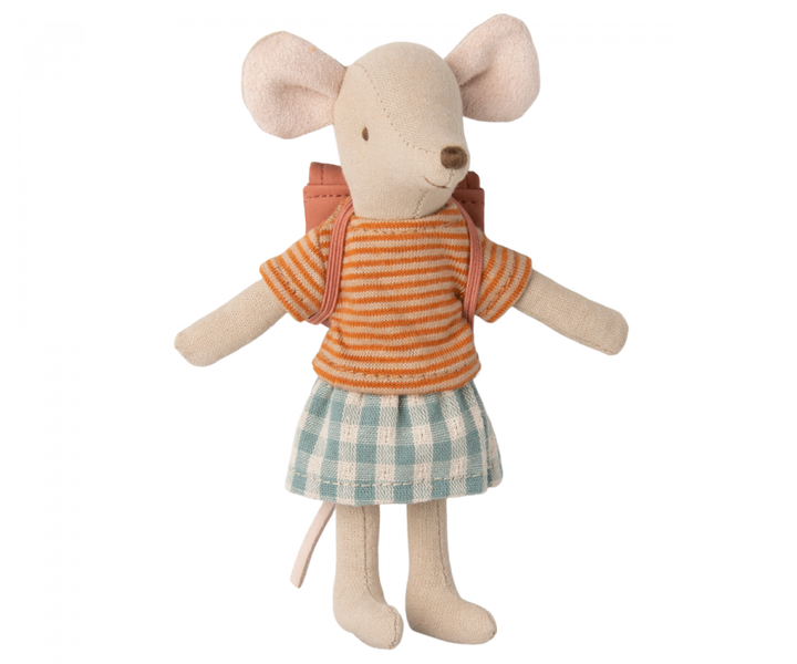 Tricycle Mouse with Bag | Big Sister Mouse | Rose