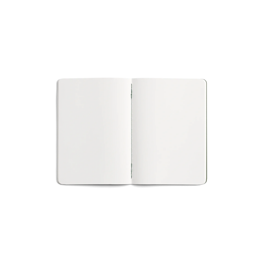 Turmeric Orange Softcover Stone Notebook | A6 Blank