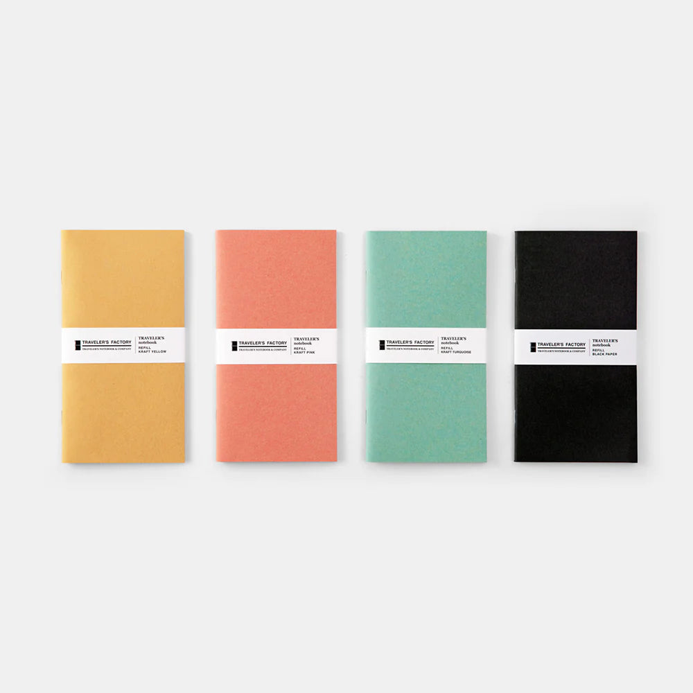 TRAVELER'S FACTORY Original Refill Kraft Pink | Regular Size