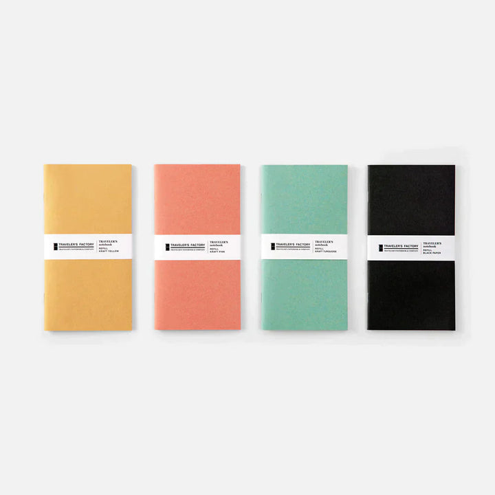 TRAVELER'S FACTORY Original Refill Kraft Turquoise | Regular Size