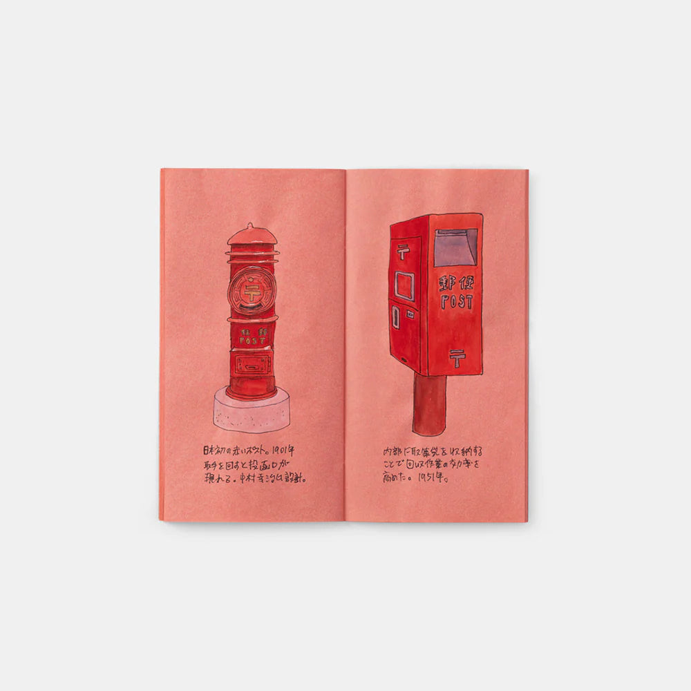 TRAVELER'S FACTORY Original Refill Kraft Pink | Regular Size