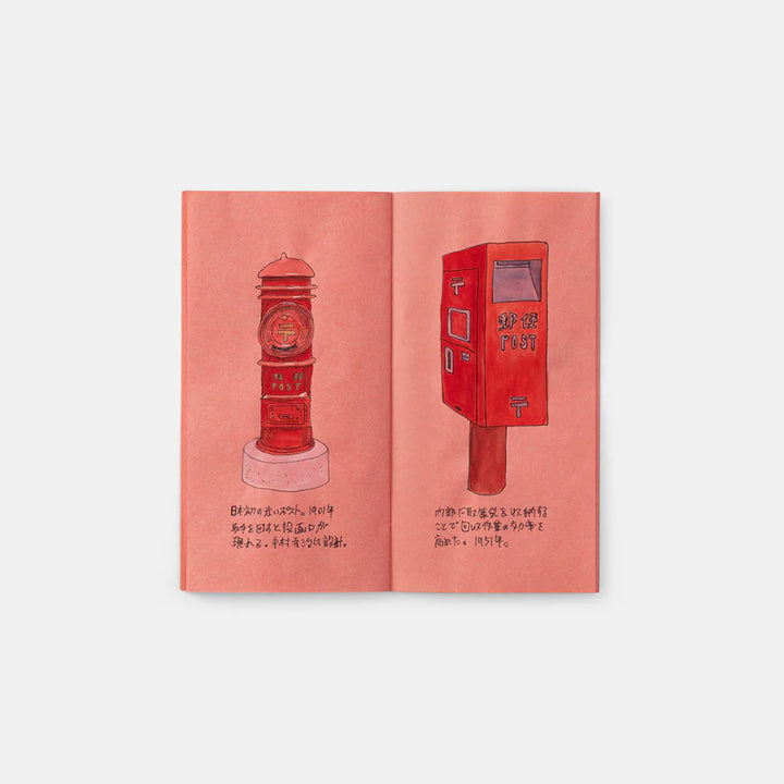 TRAVELER'S FACTORY Original Refill Kraft Pink | Regular Size