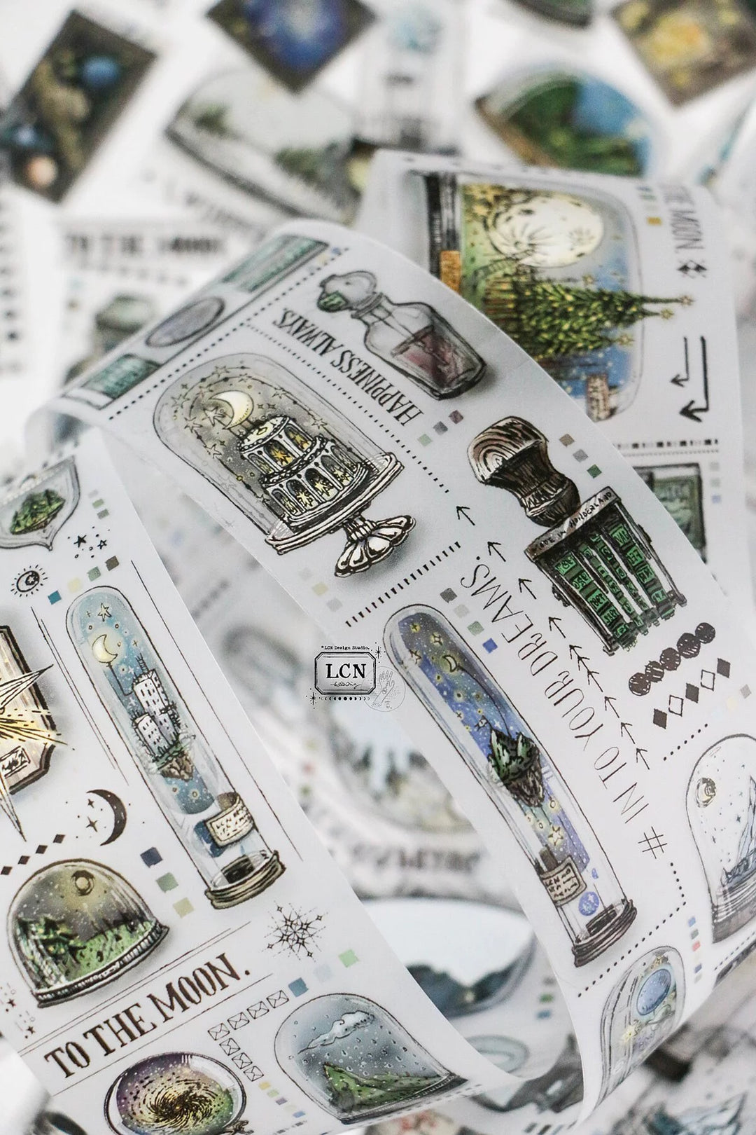 LCN Pieces of the Universe UV Printing Matte PET Tape