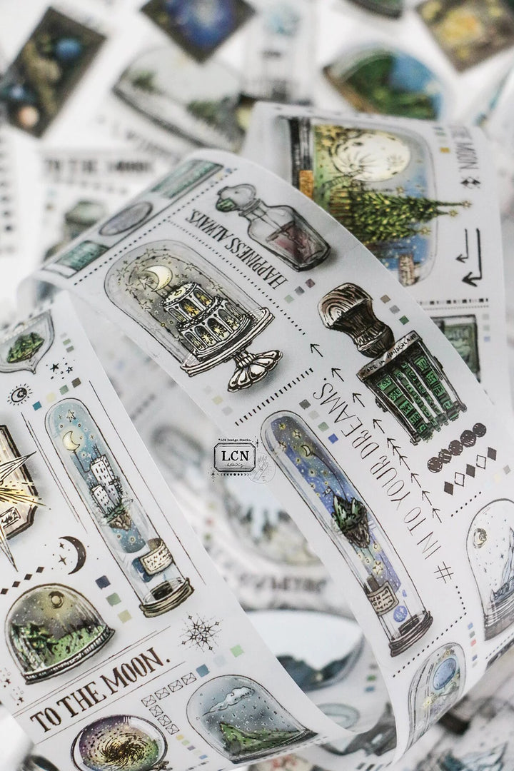 LCN Pieces of the Universe UV Printing Matte PET Tape