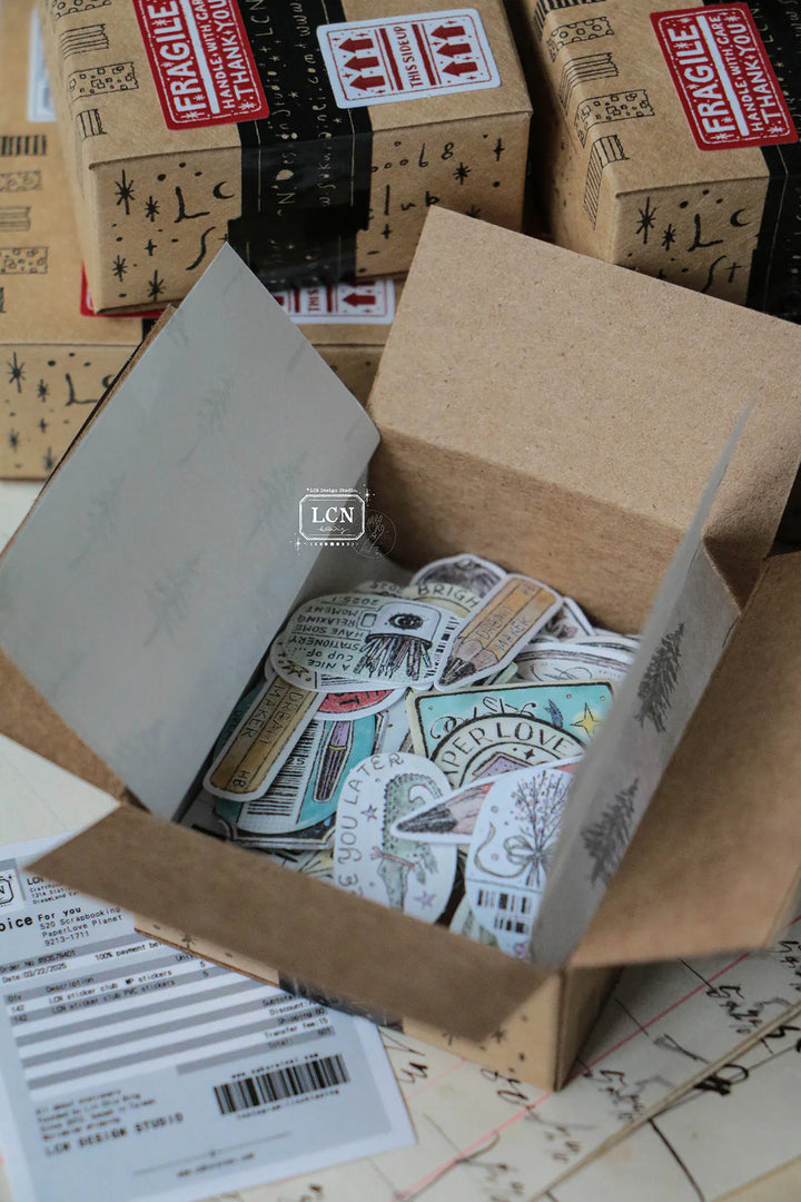 LCN x Sticker Club | A Box Full of Joy Sticker Set