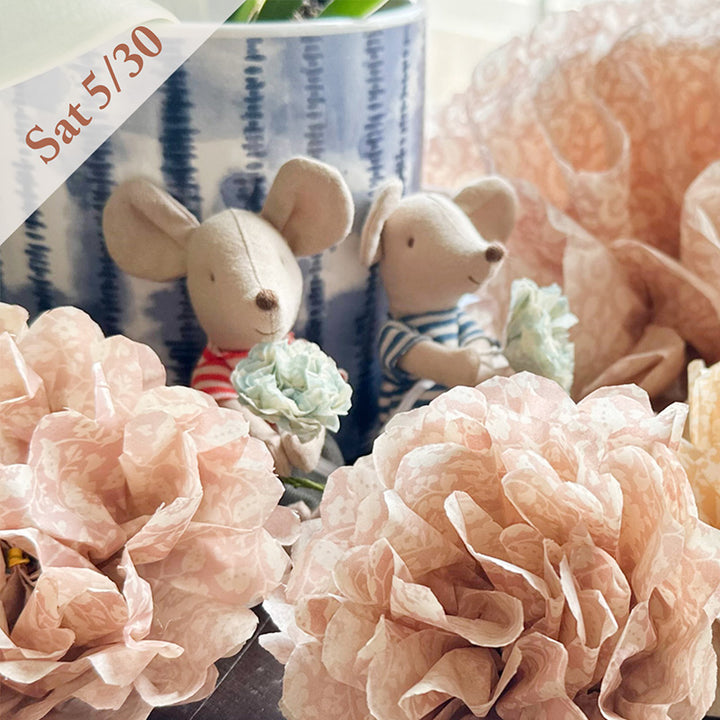 Tea + Flowers Party with Maileg x The Paper Mouse
