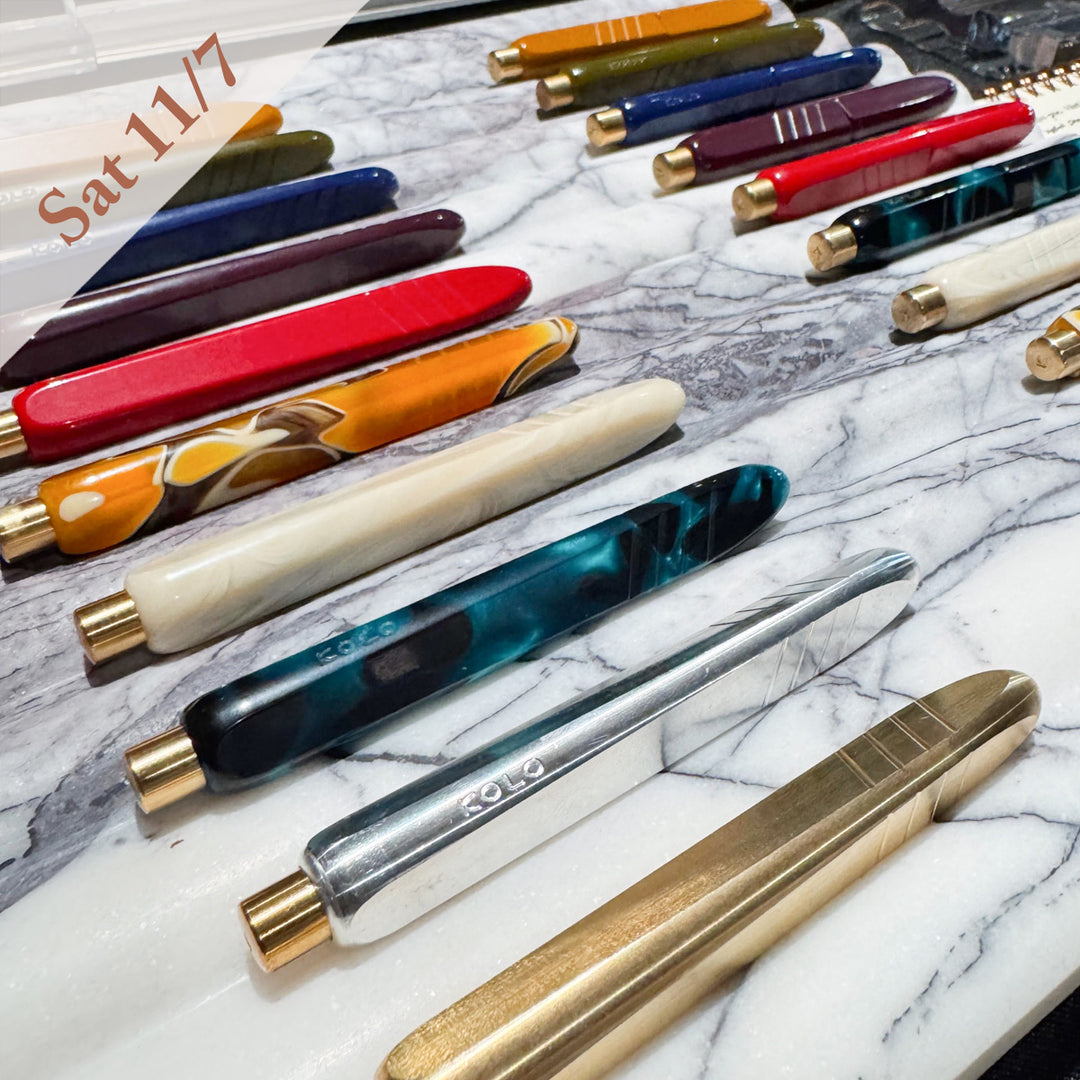Fountain Pen Day Pop-Up: Kolo Tino & Sailor