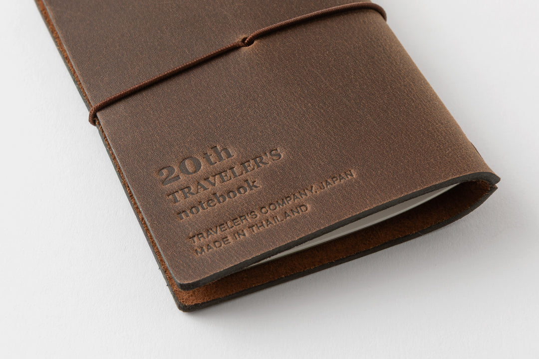TRAVELER’S notebook Card Size 20th Anniversary Set | Brown | Limited Edition