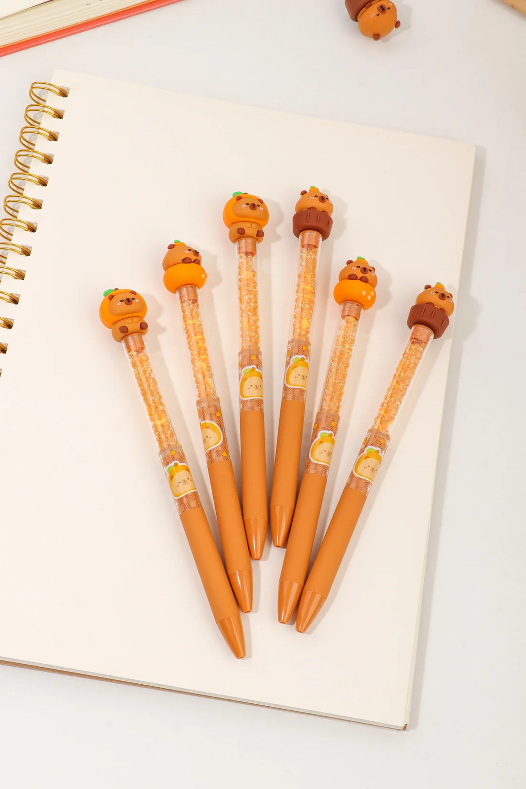 Capybara Crystal Gel Pen | Assorted