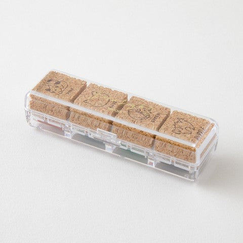Yuru Log Pre-Inked Paintable Stamp | Cat