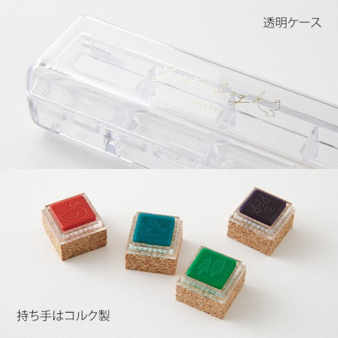 Yuru Log Pre-Inked Paintable Stamp | Forest
