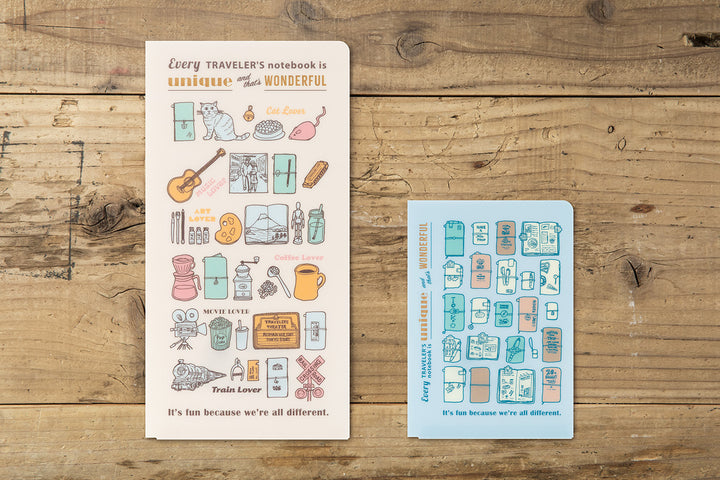 TRAVELER'S notebook Clear Folder | Regular Size | 2027 Edition