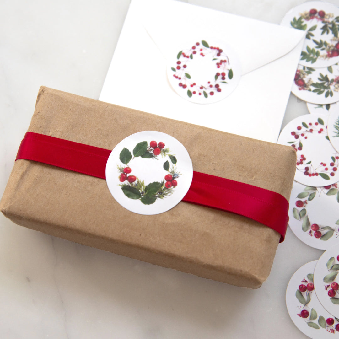Holiday Weath Stickers Set