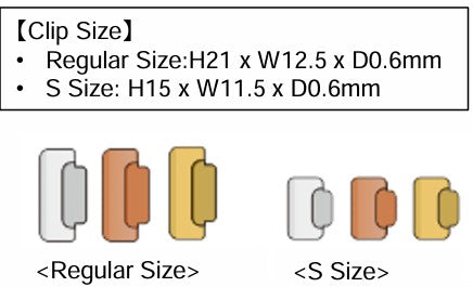 Silver Index Clip