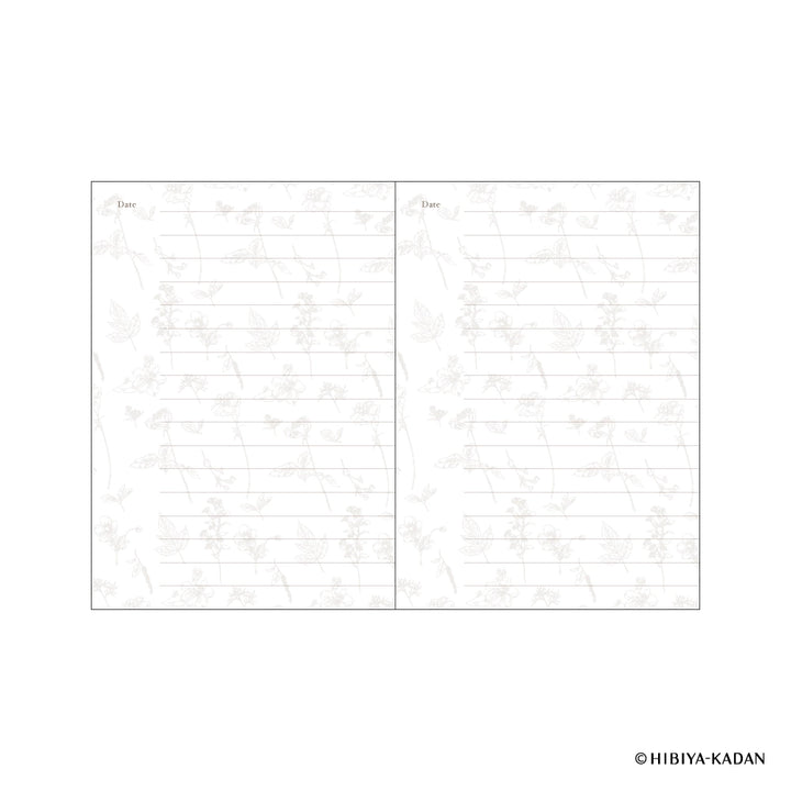 Green Easy Journal x Hibiya-Kadan B7 Hardcover Journal