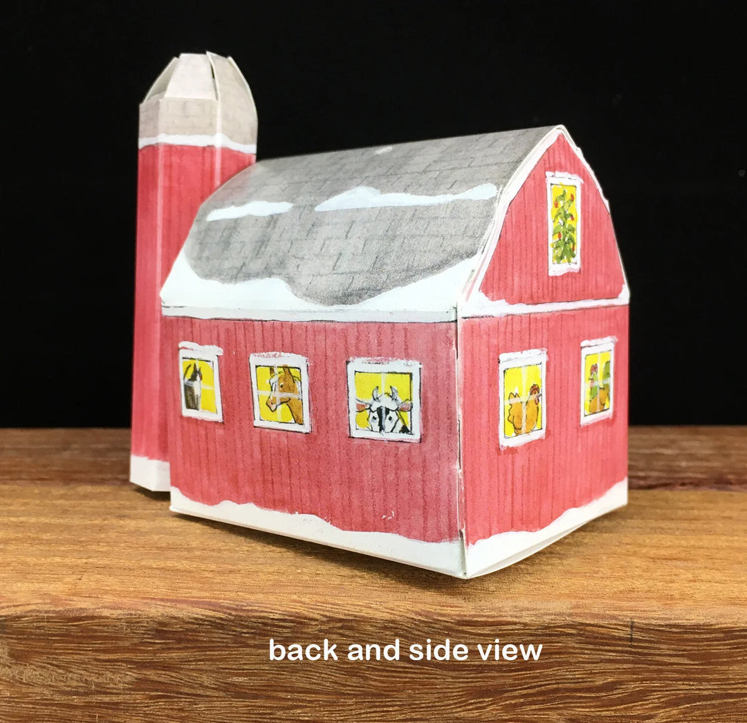 Farm Barn Christmas Tree Ornament