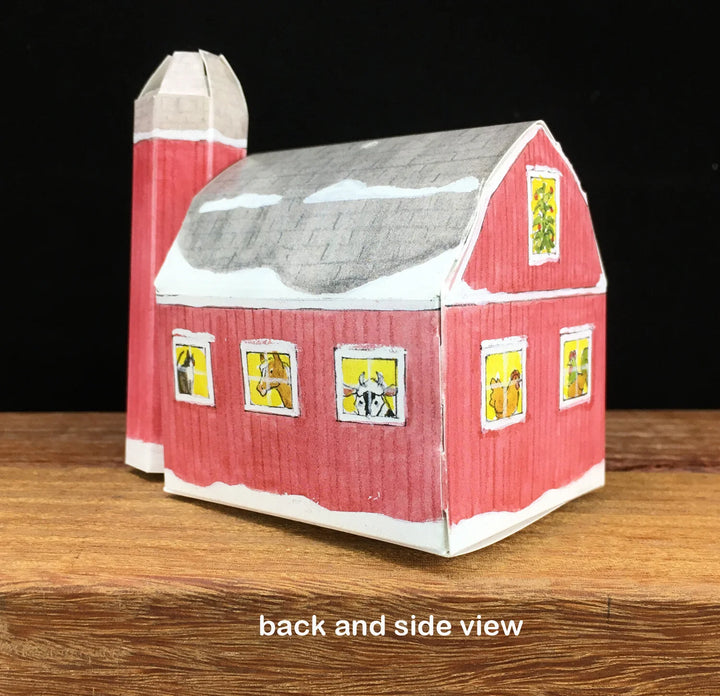 Farm Barn Christmas Tree Ornament