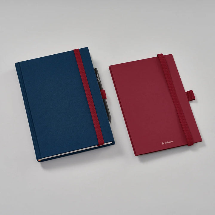 Semikolon Patch Pocket for A5 Notebook | Burgundy