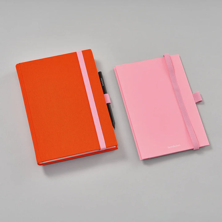 Semikolon Patch Pocket for A5 Notebook | Flamingo